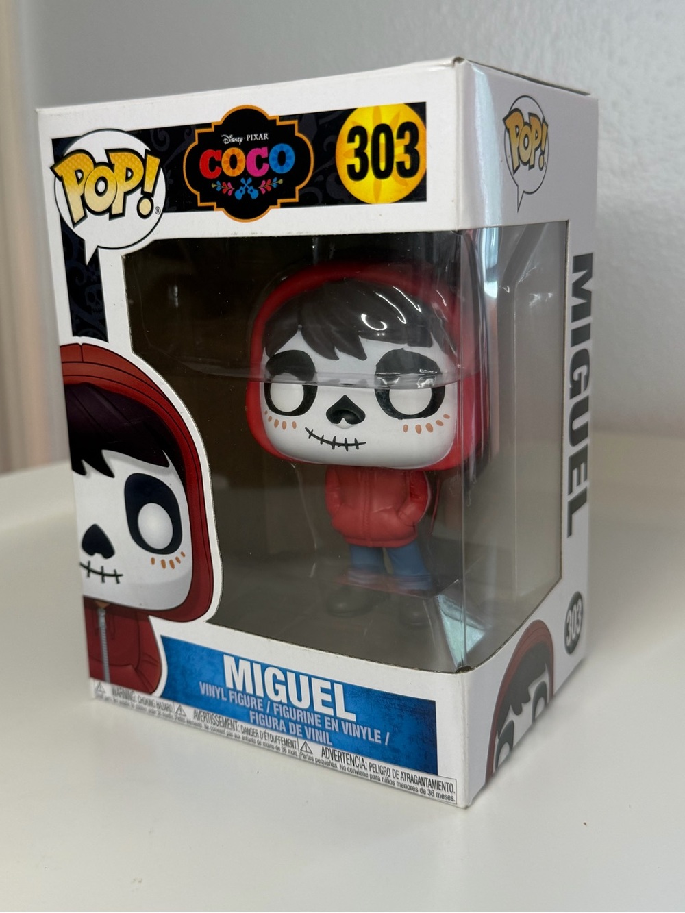 Funko Pop! Miguel Vinyl Figure in Red Hoodie (Coco #303)